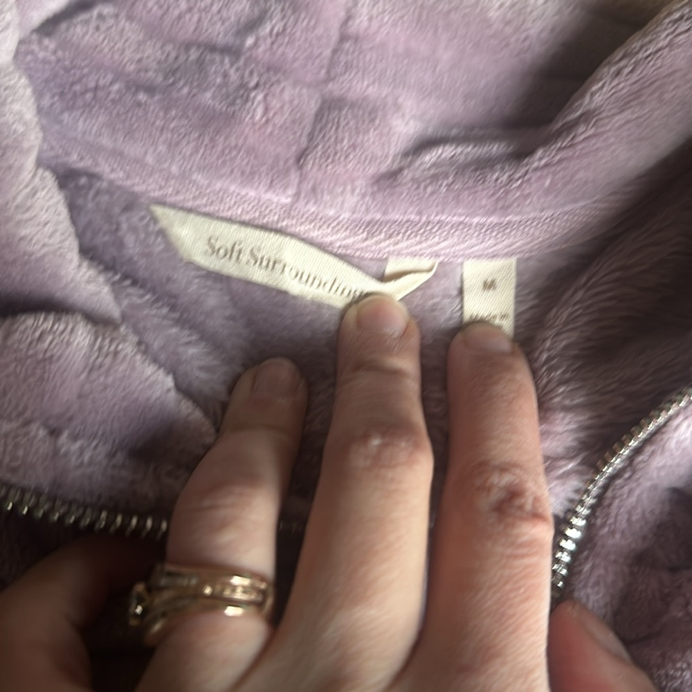 Soft Surroundings Soft Ribbed Pullover Size Medium - image 3